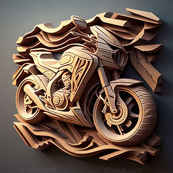 3D мадэль Honda CB300R (STL)